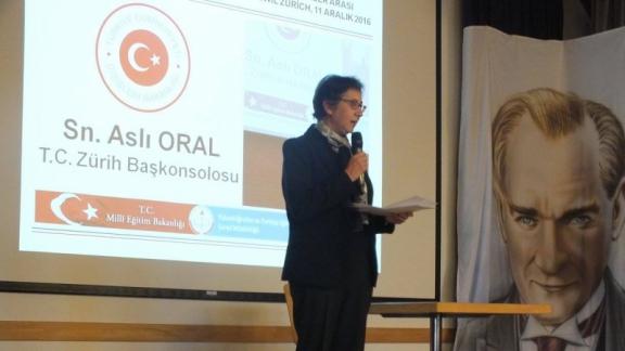 İsviçre Türk Okulları Öğrencileri Arası Güzel Okuma Yarışması Yapıldı.