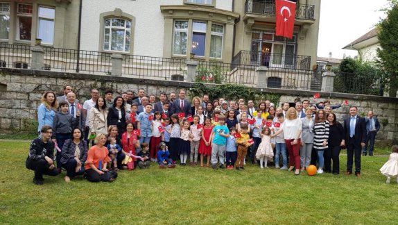 Bern Büyükelçiliği 23 Nisan 2018 Kutlama Töreni