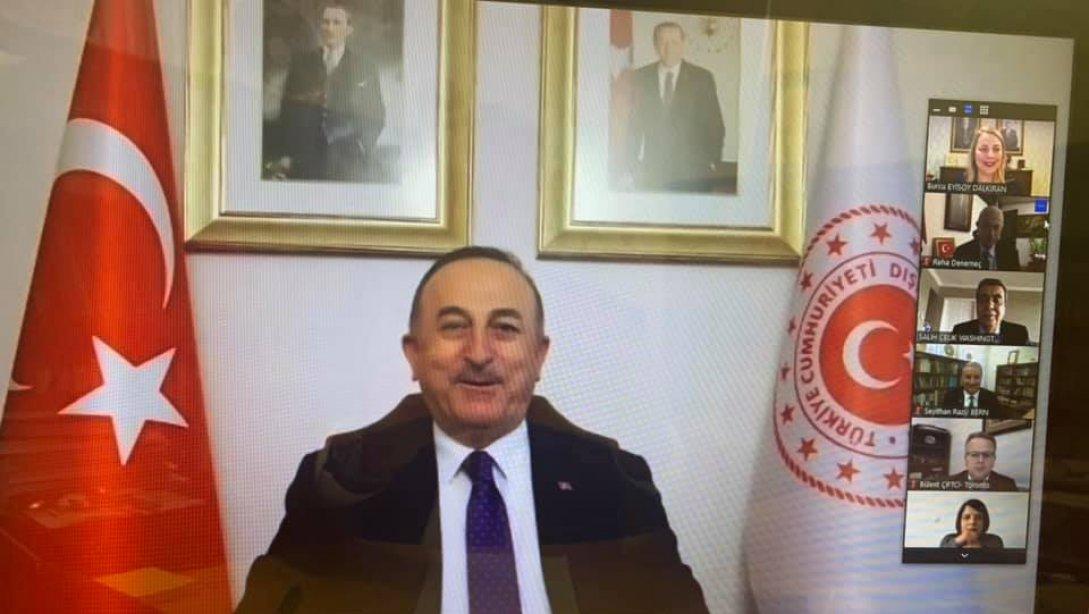 Dışişleri Bakanımız Sn. Mevlüt Çavuşoğlu Eğitim Müşavir ve Ataşeleri ile Görüştü