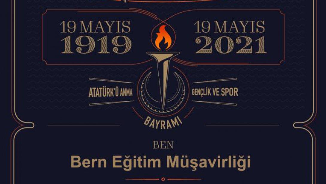 19 Mayıs Atatürk'ü Anma Gençlik ve Spor Bayramı Kutlu Olsun.