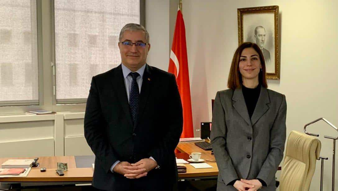 T.C. Cenevre Başkonsolosu Sn İpek Zeytinoğlu Özkan'a çalışma Ziyareti