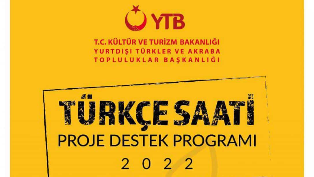 Türkçe Saati Proje Destek Programı 2022